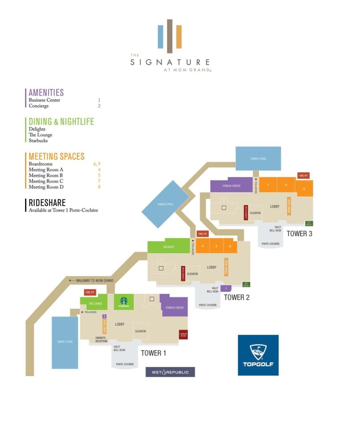לאס וגאס Mgm Signature-02-604 Jacuzzi Studio מראה חיצוני תמונה